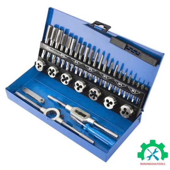 Bộ taro 32 chi tiết, taro ren trong và ngoài M3-M12  WORKPRO WP309008